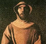 Francisco de Zurbaran st, francis oil painting artist